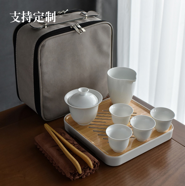 可定制旅行茶具套装，便携包茶具，礼品纪念品