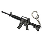 美国M4步枪模型钥匙挂件！纯金属袖珍枪模型！