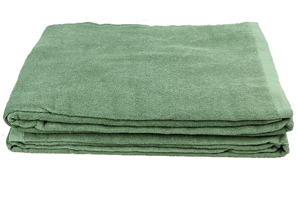 毛巾被，军绿色毛巾被