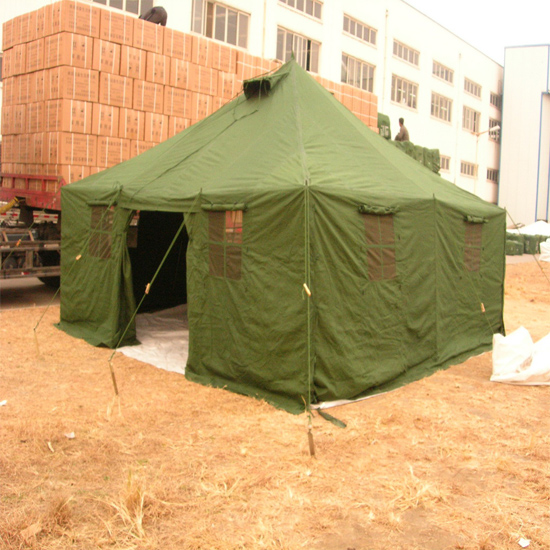 班用12人帐篷（民品）绿色多人帐篷