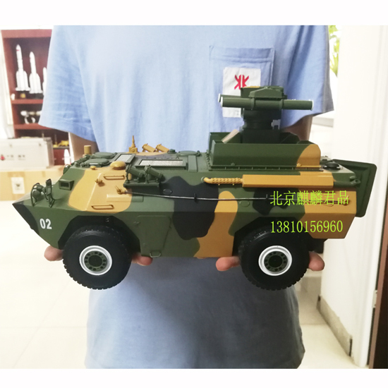 红箭9导弹车模型1:40红箭九反坦克导弹模型纯金属高仿真模型军事模型