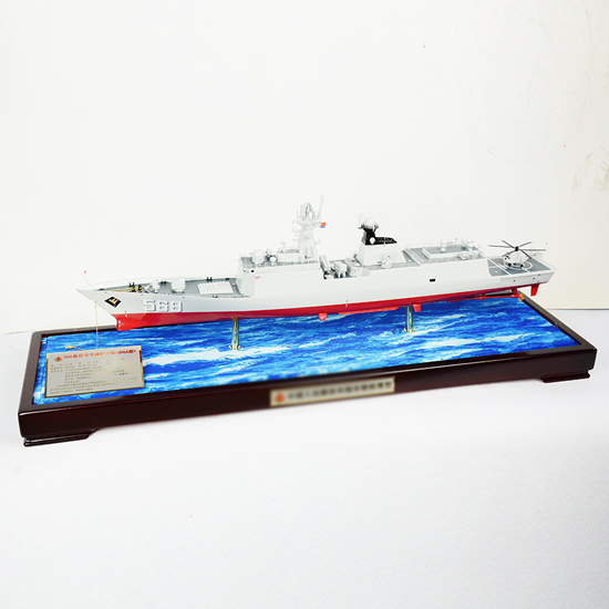 530徐州号导弹护卫舰模型 1：200 高仿真舰船模型 国防教育展览模型
